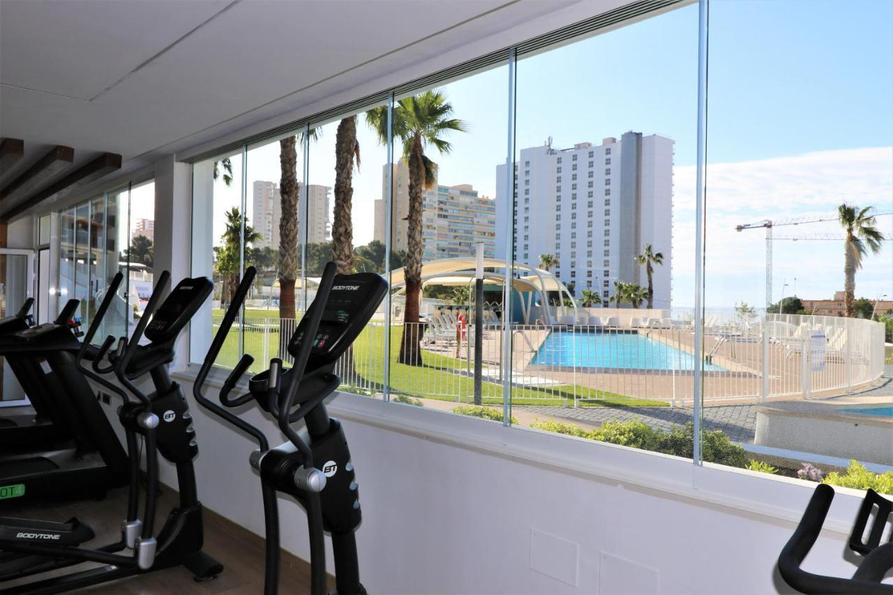 Sunset Waves Deluxe Apartments Poniente Beach Resort 貝尼多姆 外观 照片
