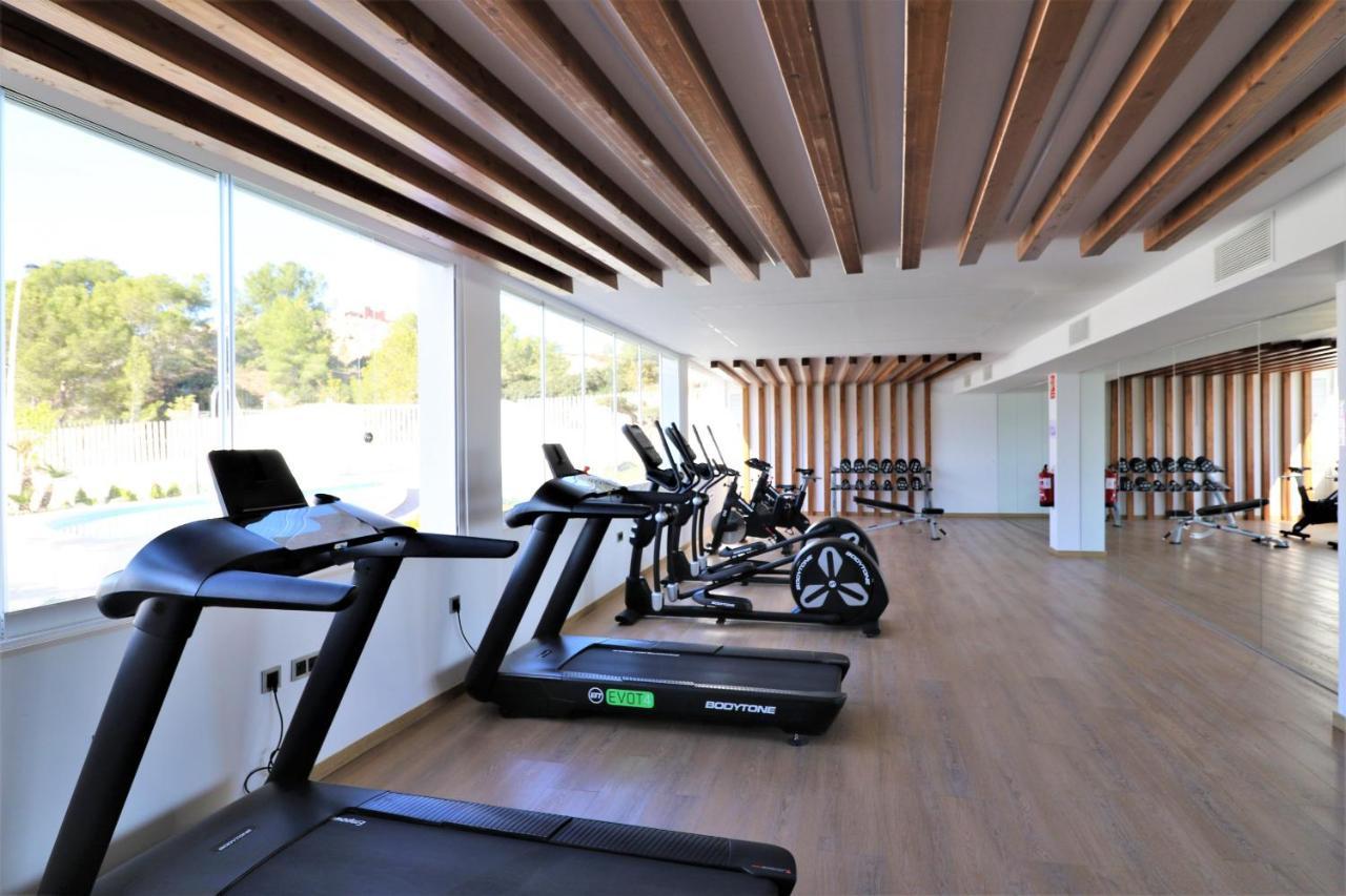 Sunset Waves Deluxe Apartments Poniente Beach Resort 貝尼多姆 外观 照片