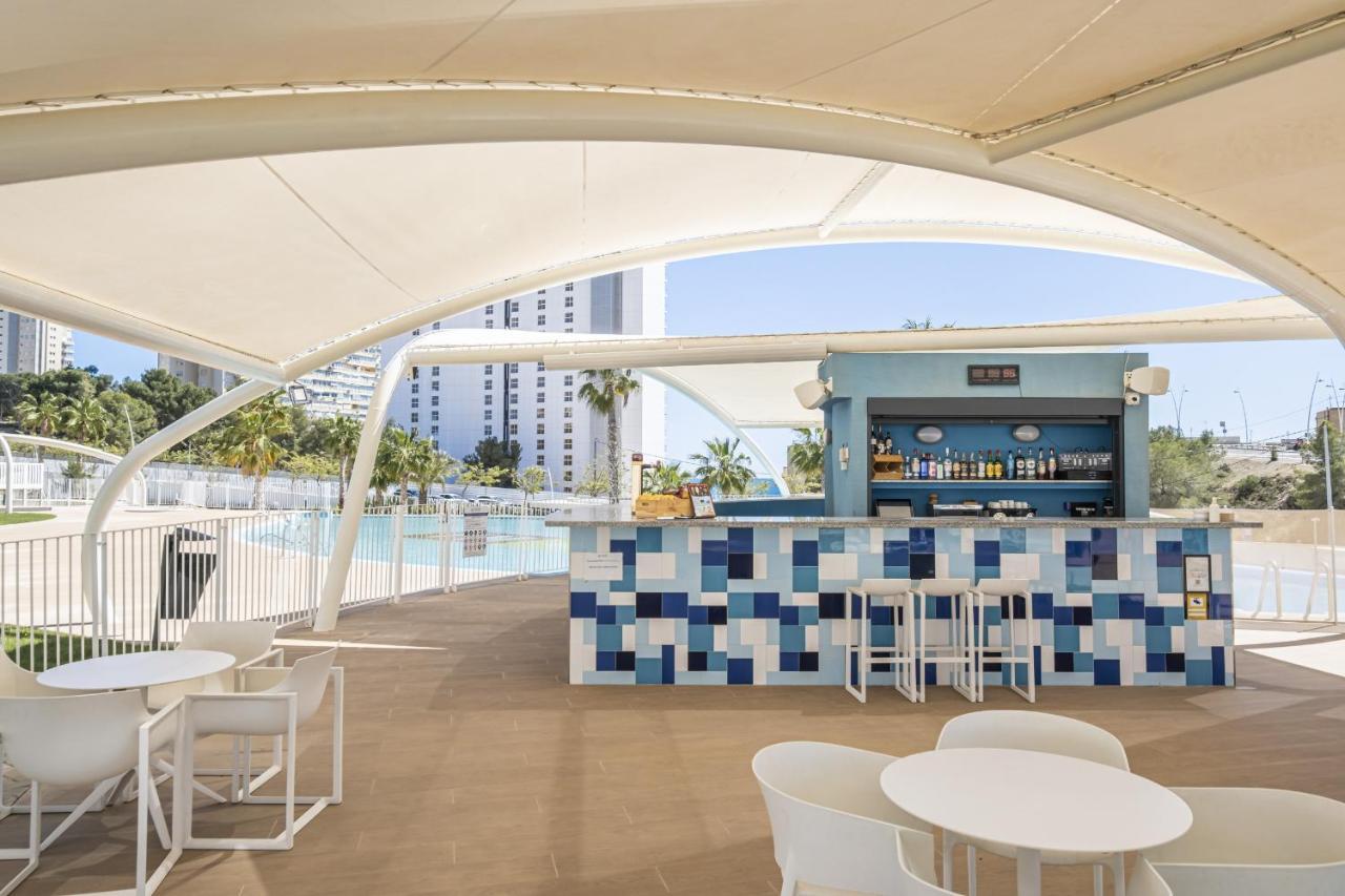 Sunset Waves Deluxe Apartments Poniente Beach Resort 貝尼多姆 外观 照片