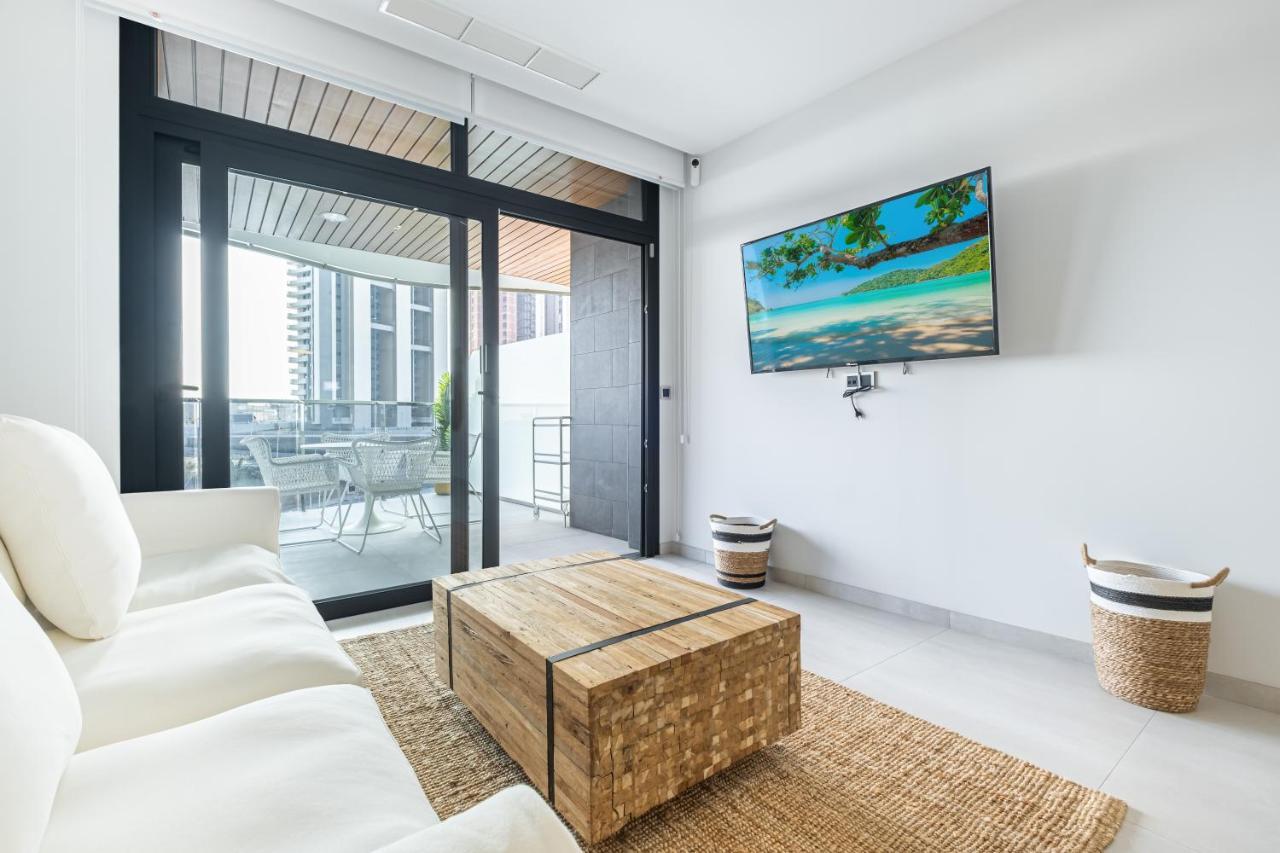 Sunset Waves Deluxe Apartments Poniente Beach Resort 貝尼多姆 外观 照片