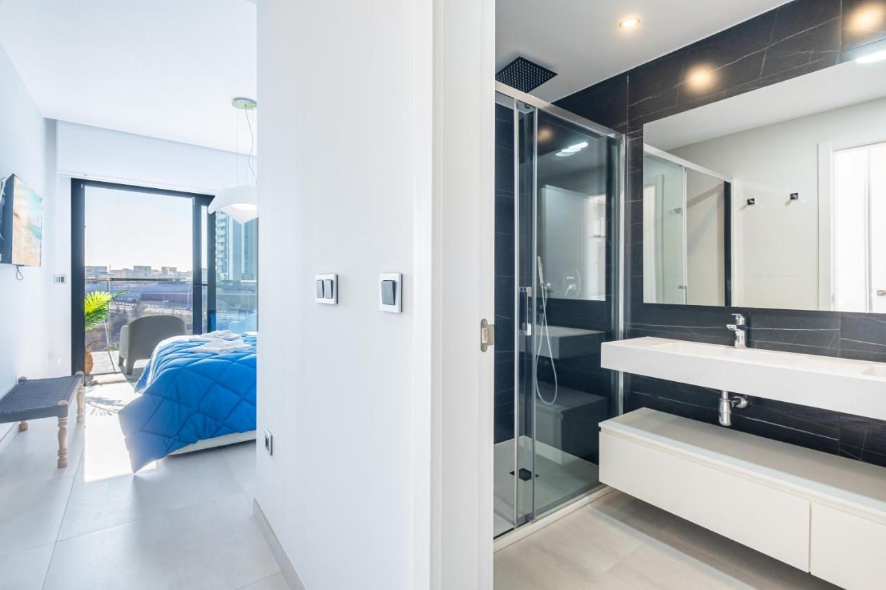 Sunset Waves Deluxe Apartments Poniente Beach Resort 貝尼多姆 外观 照片